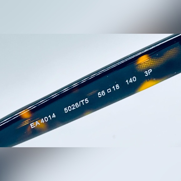 Emporio Armani EA4014 Tortoise Oval Sunglasses Frames Only - Picture 7 of 7